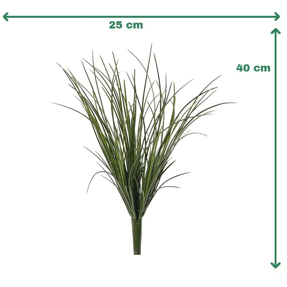 Künstlicher Grasbusch mit UV-Schutz - Alex, 40 cm